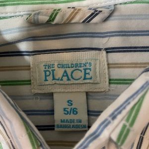 Boys button up